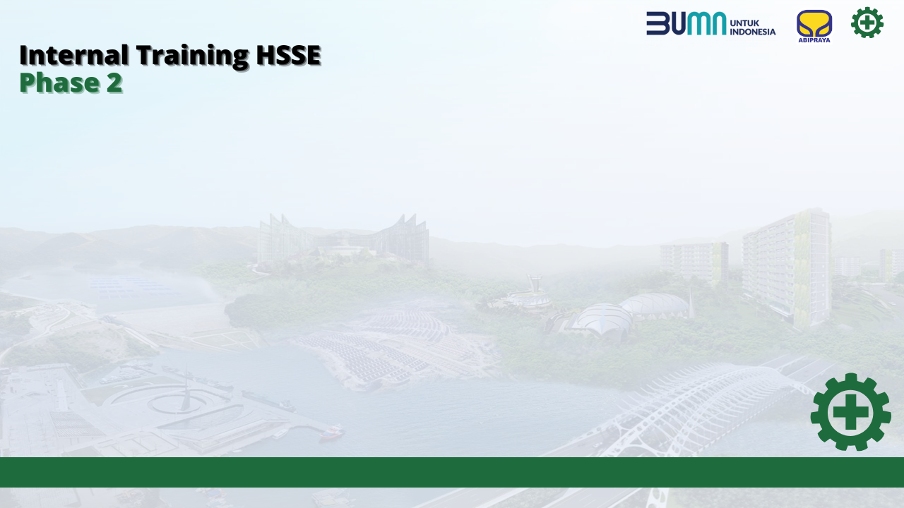 Internal Training HSSE (Phase 2)